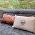 paired with our bolster, in brazil nut/bubblegum <span class='visuallyhidden'>Call or text 323-404-2959 if you need shopping assistance.</span>